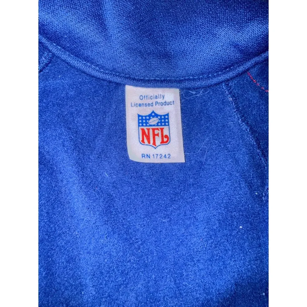 Vintage late 80s early 90s NFL New York Giants toddler tracksuit set.